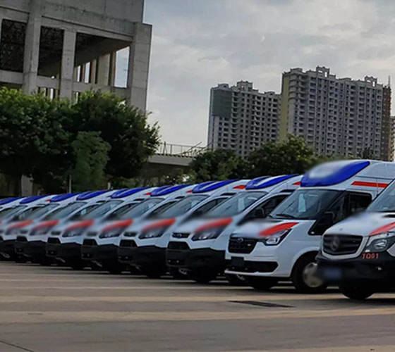 张家口市服务车队展示