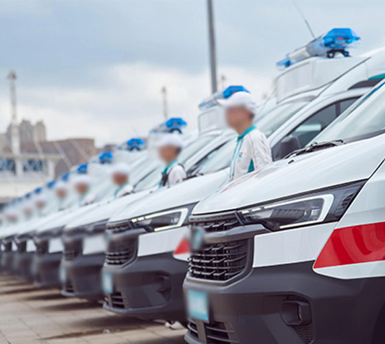 张家口市服务车队展示